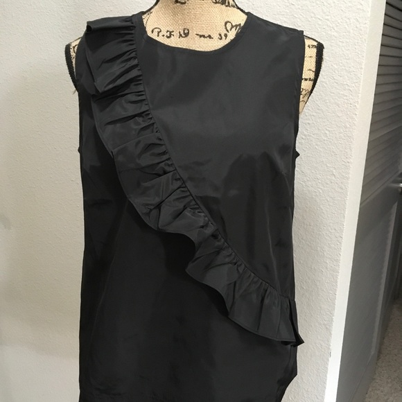 💐J. Crew Digital Ruffle Tank💐NWT - Picture 2 of 7